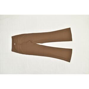 Lululemon Pants Womens 2 Brown Flare Groove Yoga Athletic Gym Activewear Stretch